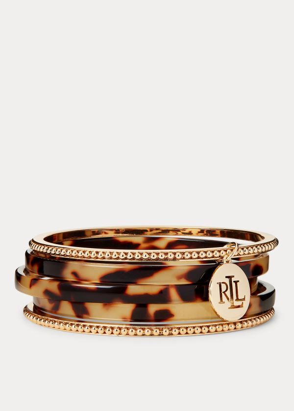 Ralph Lauren Tortoiseshell Armbånd Dame Danmark (IMHJZ9750)